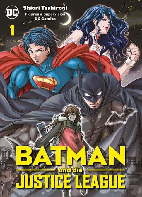 Cover Art for BATMAN UND DIE JUSTICE LEAGUE