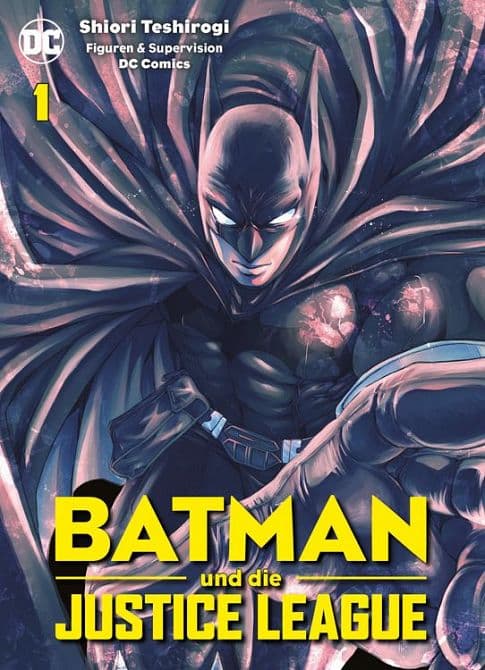 Cover Art for BATMAN UND DIE JUSTICE LEAGUE