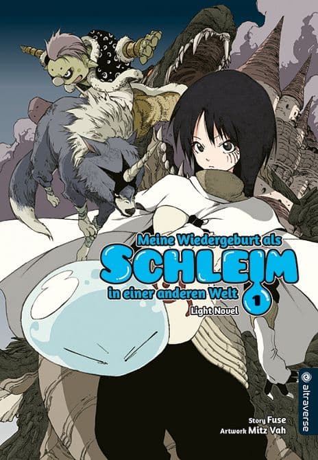 Cover Art for MEINE WIEDERGEBURT ALS SCHLEIM IN EINER ANDEREN WELT LIGHT NOVEL
