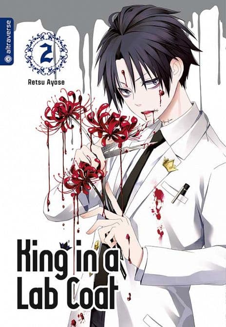 Cover Art for KING IN A LAB COAT