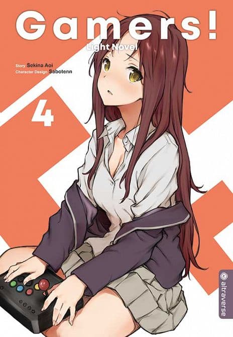 Cover Art for GAMERS! Light Novel