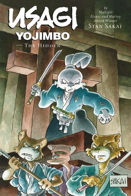 Cover Art for USAGI YOJIMBO LTD ED HC VOL 33 HIDDEN