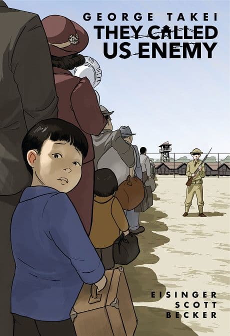 Cover Art for THEY CALLED US ENEMY TP