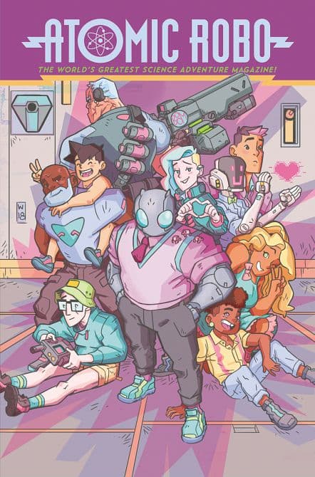 Cover Art for ATOMIC ROBO AND DAWN OF NEW ERA TP VOL 01