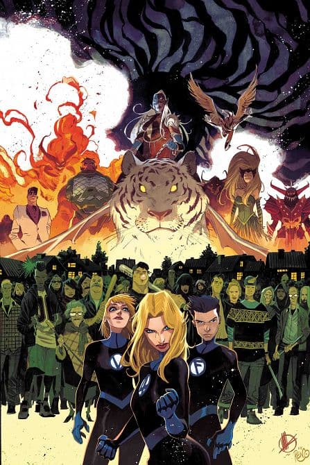 Cover Art for FANTASTIC FOUR ( 2018-2022 )
