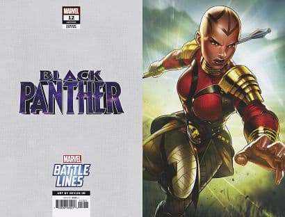 Cover Art for BLACK PANTHER ( 2018-2021 )
