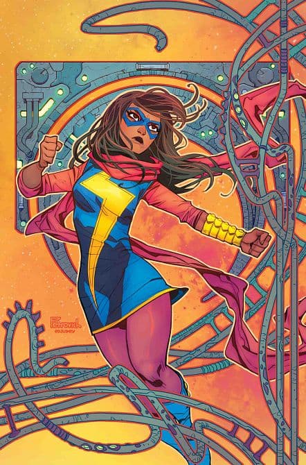 Cover Art for MAGNIFICENT MS MARVEL