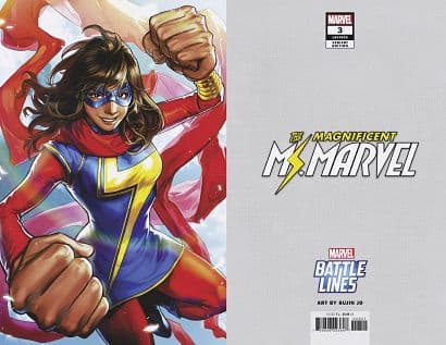 Cover Art for MAGNIFICENT MS MARVEL