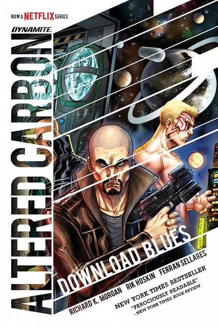Cover Art for ALTERED CARBON DOWNLOAD BLUES HC