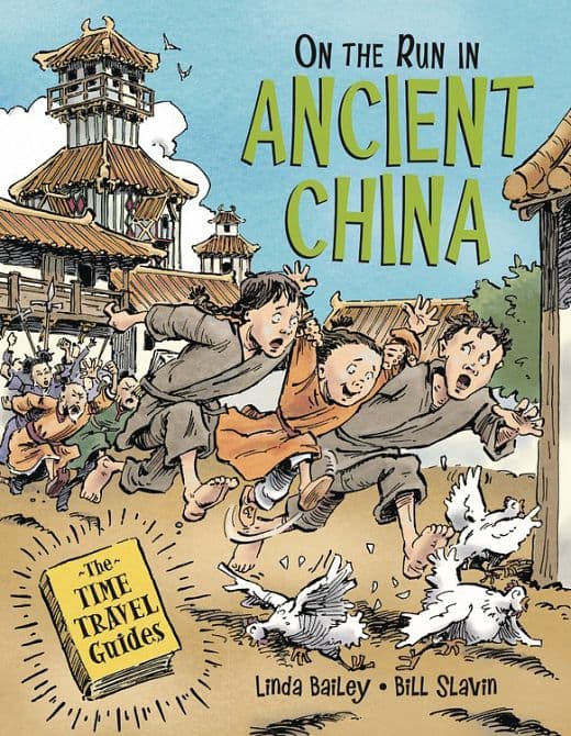 Cover Art for ON THE RUN IN ANCIENT CHINA GN