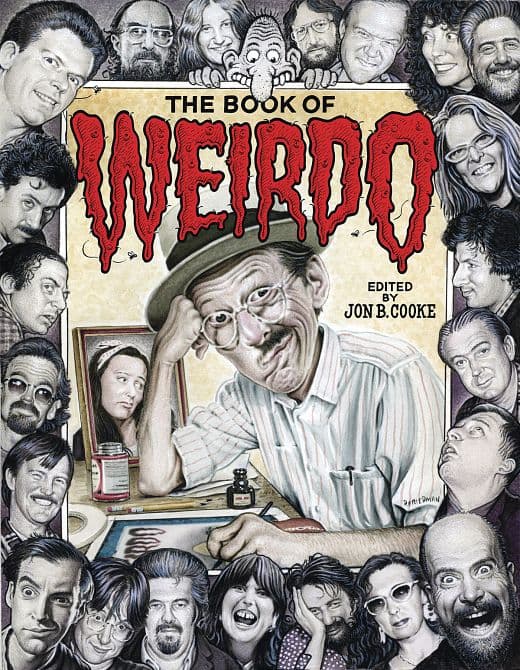 Cover Art for BOOK OF WEIRDO R CRUMB HUMOR COMICS ANTHOLOGY HC