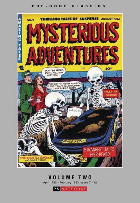 Cover Art for PRE CODE CLASSICS MYSTERIOUS ADVENTURES HC VOL 02