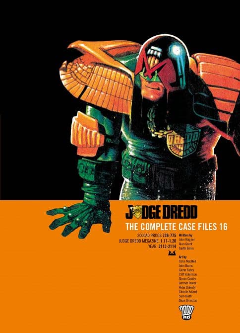 Cover Art for US JUDGE DREDD COMP CASE FILES TP VOL 16