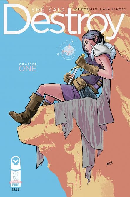 Cover Art for SHE SAID DESTROY