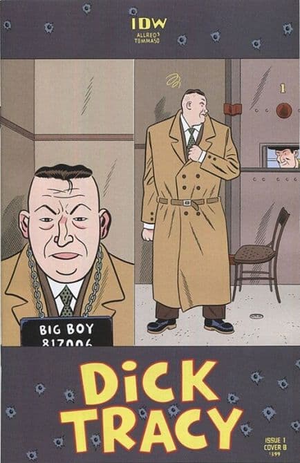 Cover Art for DICK TRACY DEAD OR ALIVE