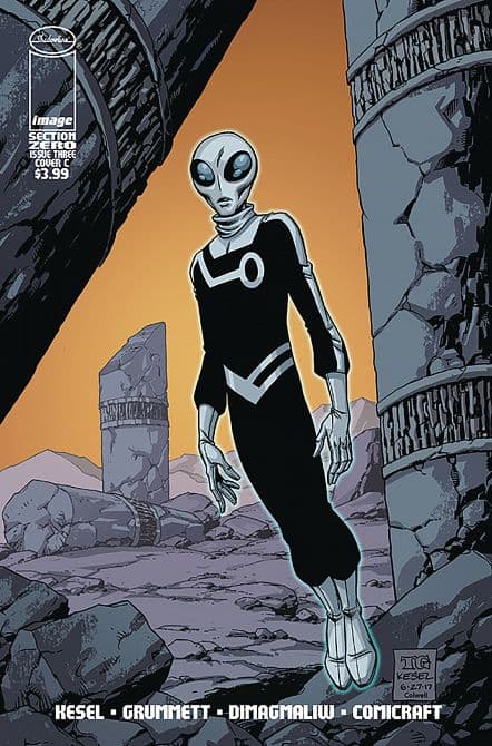 Cover Art for SECTION ZERO