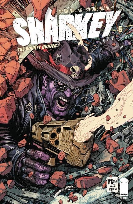 Cover Art for SHARKEY BOUNTY HUNTER
