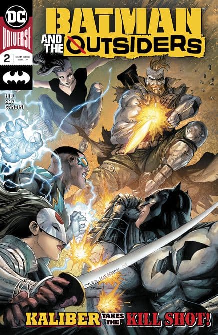 Cover Art for BATMAN AND THE OUTSIDERS