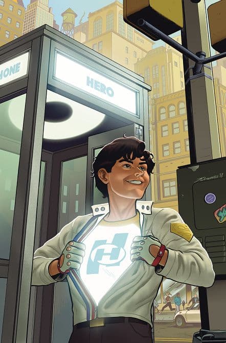 Cover Art for DIAL H FOR HERO