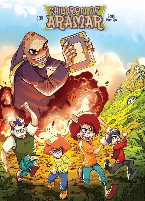 Cover Art for CHILDREN OF ARAMAR TP