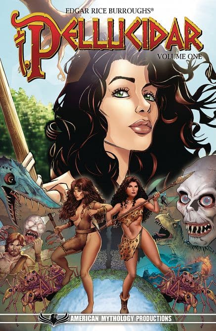 Cover Art for PELLUCIDAR TERROR AT EARTHS CORE TP