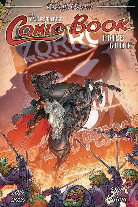 OVERSTREET COMIC BK PG HC VOL 49 HALL OF FAME ZORRO
