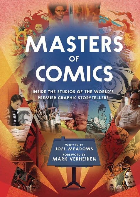 Cover Art for MASTERS OF COMICS HC