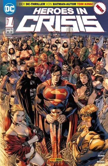 Cover Art for HEROES IN CRISIS ( ab 2019 )