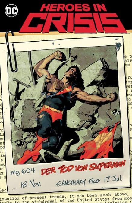 Cover Art for HEROES IN CRISIS ( ab 2019 )