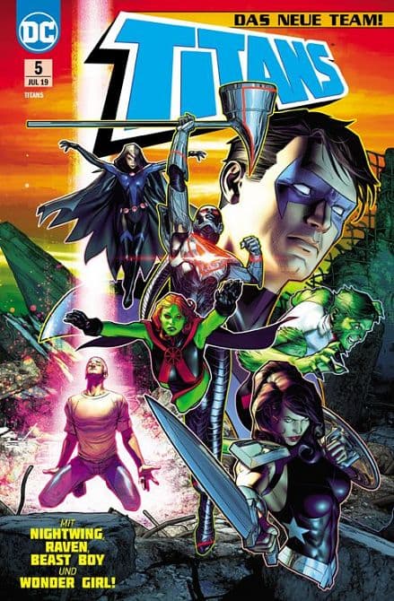 Cover Art for TITANS ( REBIRTH )