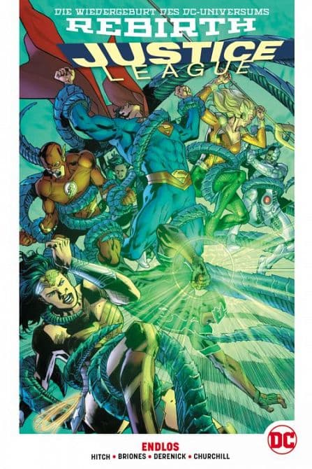 Cover Art for JUSTICE LEAGUE ( REBIRTH ) PAPERBACK ( SC )