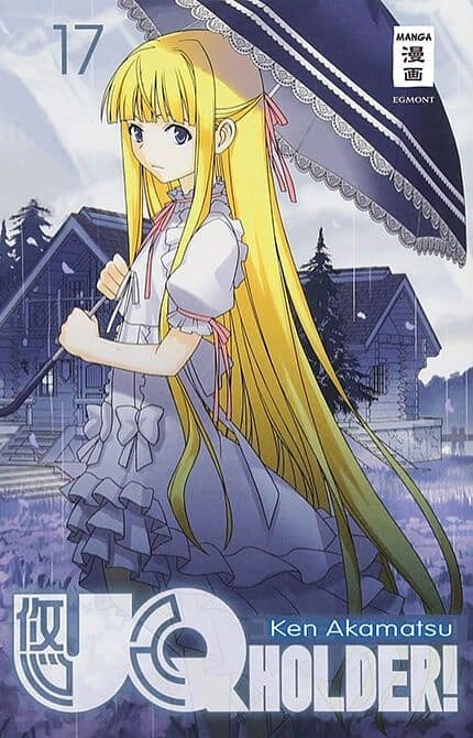 Cover Art for UQ HOLDER!