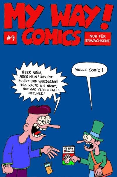 Cover Art for MY WAY COMICS