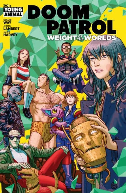 Cover Art for DOOM PATROL WEIGHT OF THE WORLDS