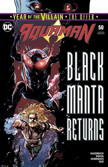 Cover Art for AQUAMAN ( 2016-2020 )
