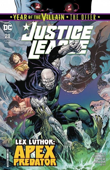 Cover Art for JUSTICE LEAGUE