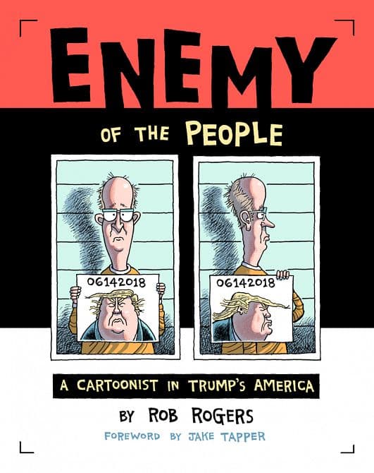 Cover Art for ENEMY OF PEOPLE HC CARTOONISTS JOURNEY