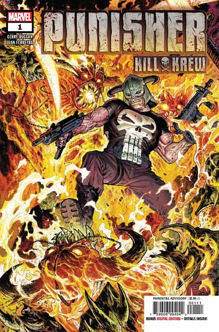 Cover Art for PUNISHER KILL KREW