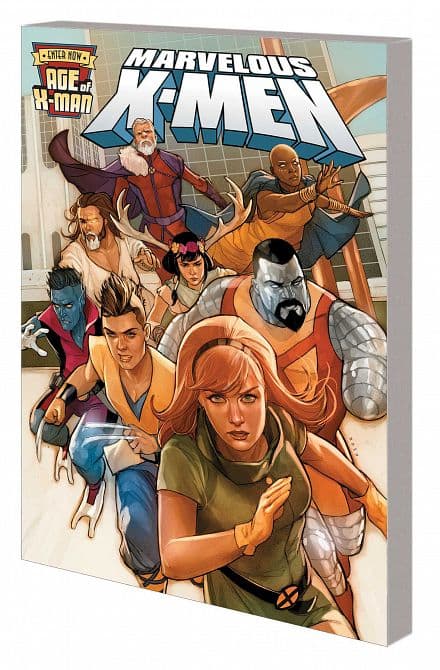 Cover Art for AGE OF X-MAN MARVELOUS X-MEN TP