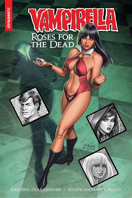 Cover Art for VAMPIRELLA ROSES FOR DEAD HC