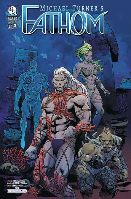 Cover Art for FATHOM VOL 8