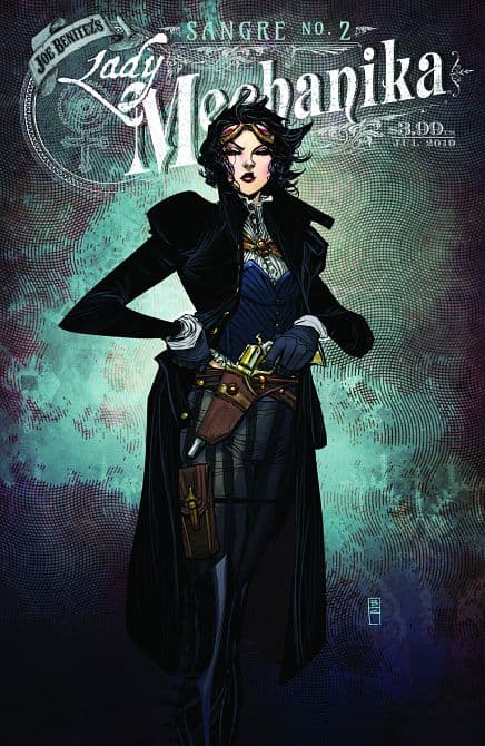 Cover Art for LADY MECHANIKA SANGRE