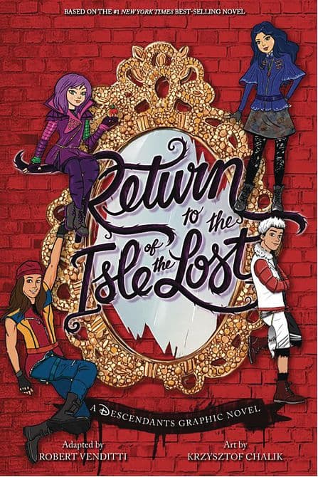 Cover Art for RETURN TO ISLE OF THE LOST GN