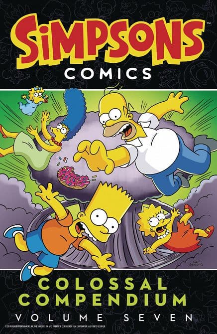 Cover Art for SIMPSONS COMICS COLOSSAL COMPENDIUM TP VOL 07