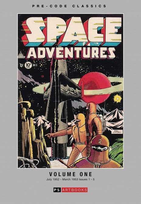 Cover Art for PRE CODE CLASSICS SPACE ADVENTURES HC VOL 01