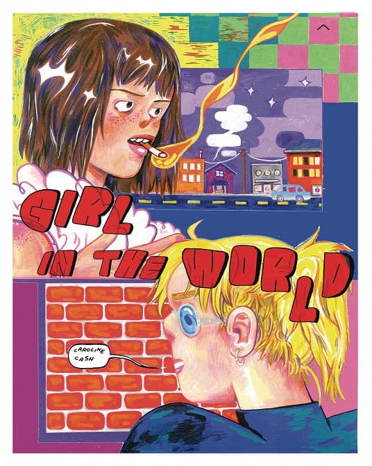 Cover Art for GIRL IN THE WORLD GN