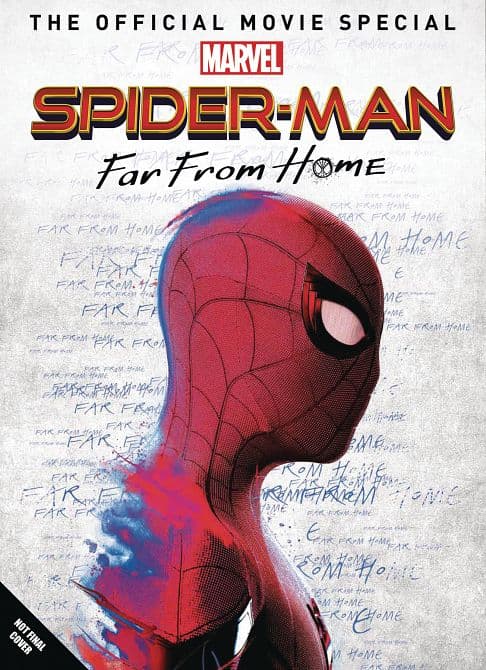 Cover Art for SPIDER MAN FAR FROM HOME OFF MOVIE SPECIAL HC