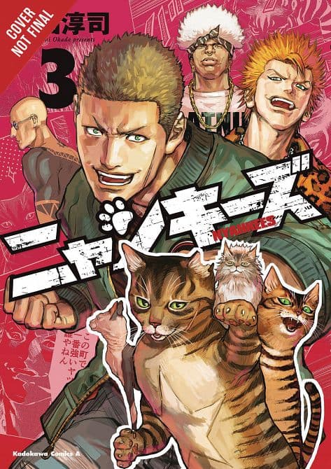 Cover Art for NYANKEES GN VOL 03