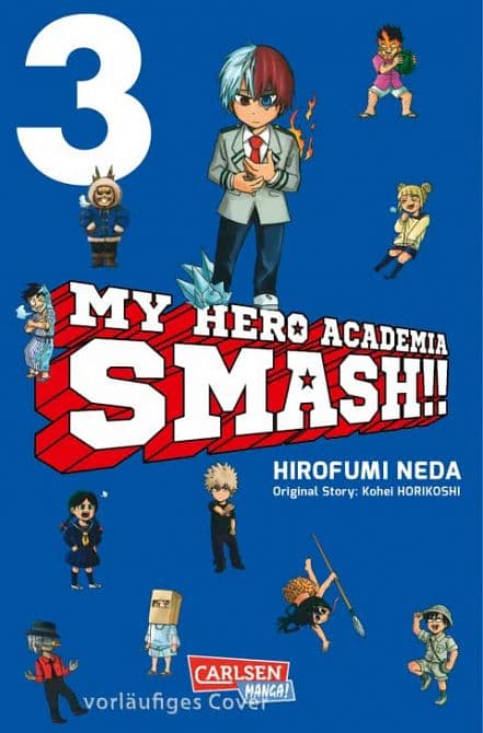 Cover Art for MY HERO ACADEMIA SMASH