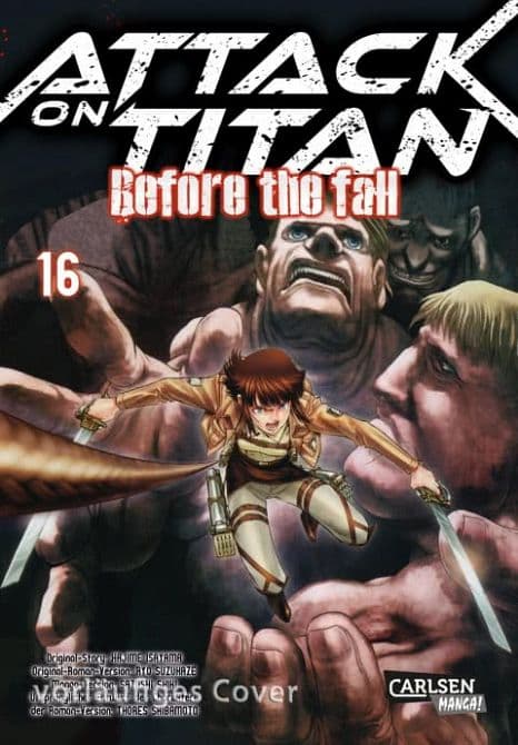 Cover Art for ATTACK ON TITAN-BEFORE THE FALL